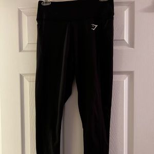 Black gymshark leggings Size M